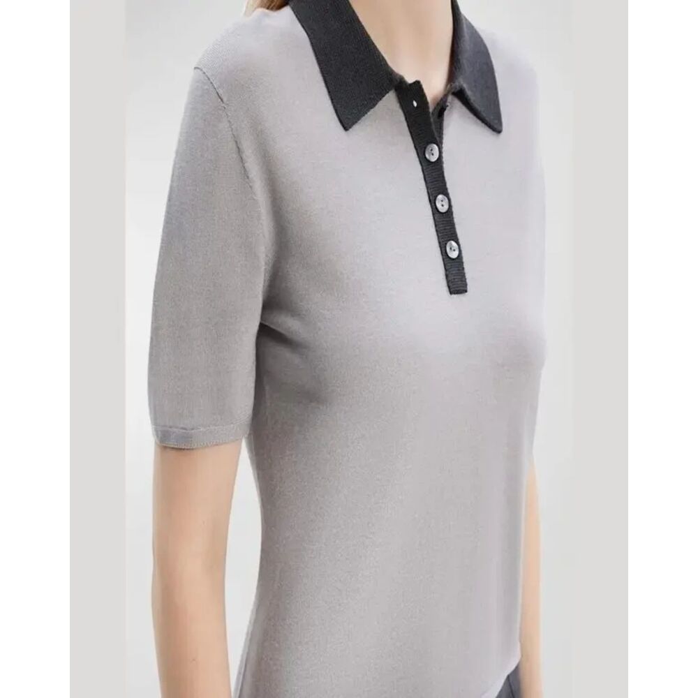 Theory Wool Blend Polo - NWT
